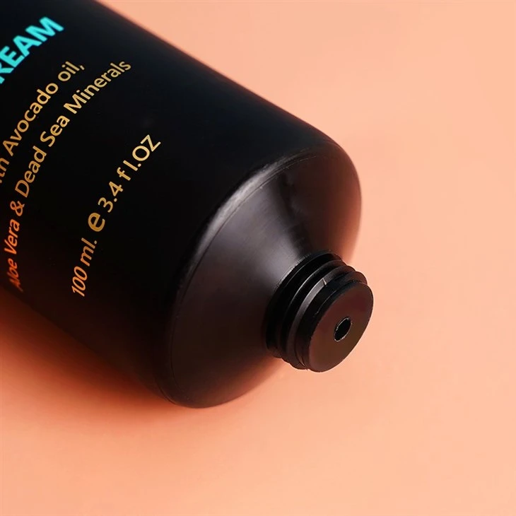 100g Custom Printing Hot Stamping Skincare Container Face Wash Body Cream Hand Cream Cosmetic Plastic Tube With Screw-Cap