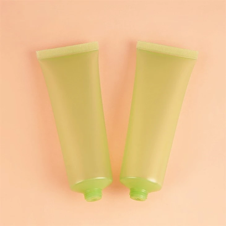 100g Transparent Color Printing Skincare Container Tube high quality