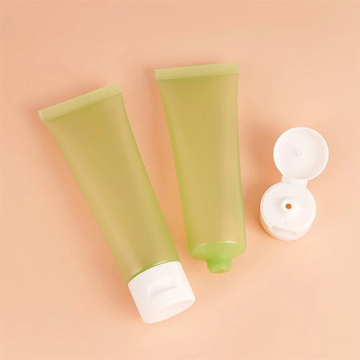 100g Transparent Color Printing Skincare Container Tube factory
