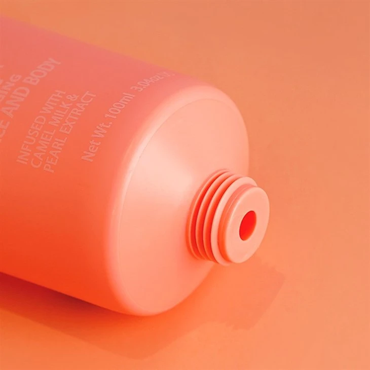 100ml Manufacture Squeeze Tubes Lotion Cream Soft Cosmetic Cream Tube Plastic Cosmetic Cream Container Sunscreen Tube