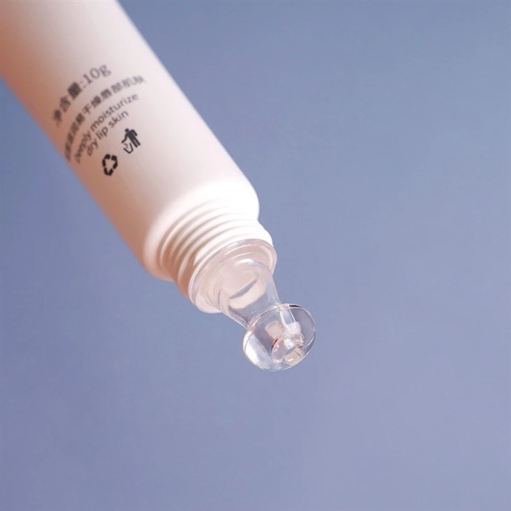 10g OEM Silkscreen Printing Lip Skincare Container Tube With Acrylic Applicator