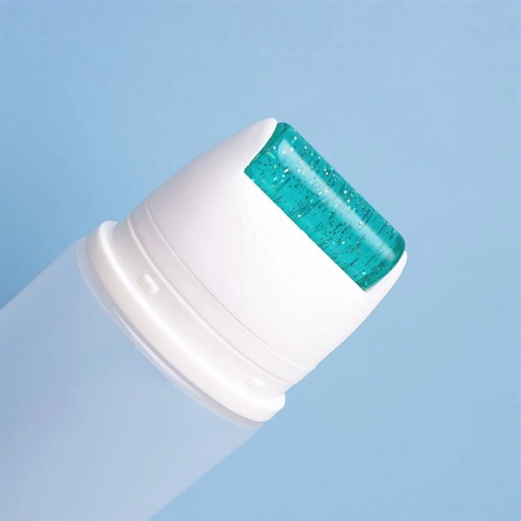 120ml Plastic Squeeze Cosmetic Massage Neck Cream Face Cream Massage Cream Tube With Silicone Roller Applicator