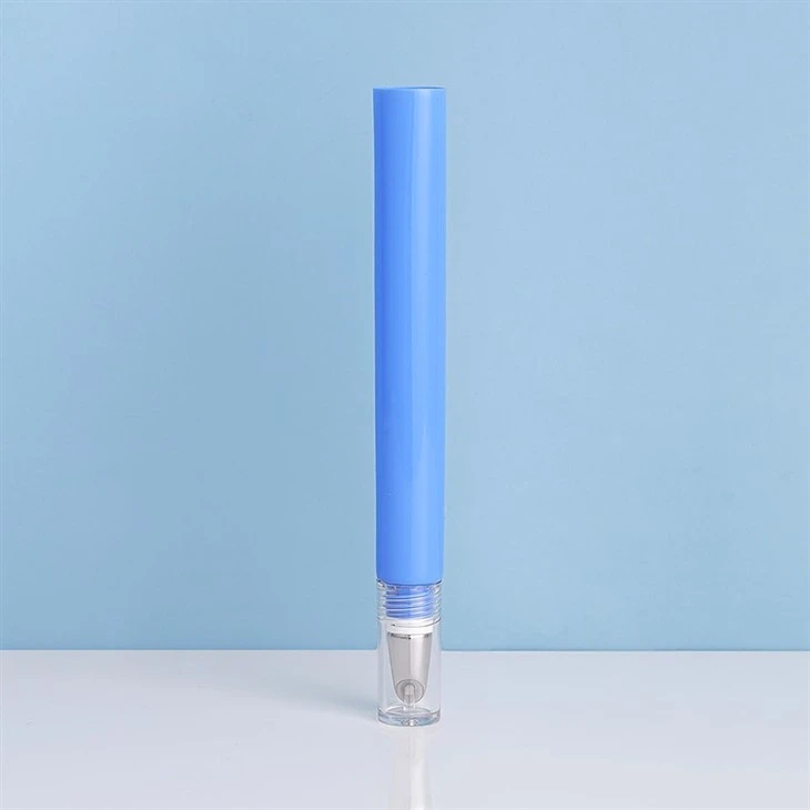 15ml Cosmetic Plastic Packaging Squeeze Cream Container Roller Eye Cream Tube With Metal Applicator