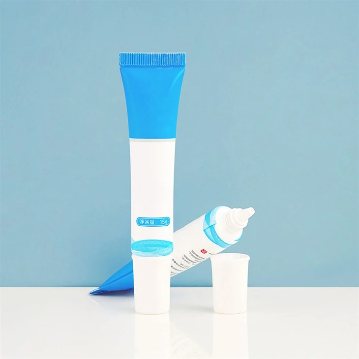 15ml Cream Container Lip Balm Lip Gloss Tube With Nozzle