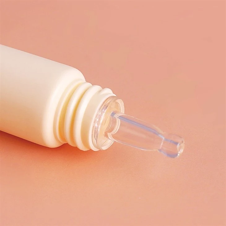 15ml Makeup Liquid Foundation Lotion Eye Cream Tube With Dropper