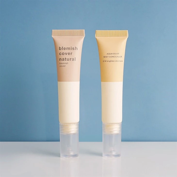 15ml Makeup Liquid Foundation Lotion Eye Cream Tube With Dropper