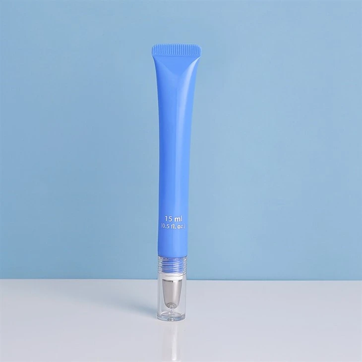 15ml Private Label Custom Color Skincare Cream Container Massage Eye Cream Tube Packaging Tube For Eye Facial Skincare Cream