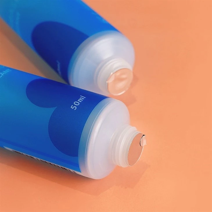 50ml Offset Printing Cosmetic Plastic Squeeze Tube Body Lotion Hand Cream Tube Cosmetic Packaging Tube Shampoo Container