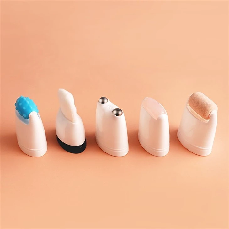 60ml Make-up Skincare Cream Container Foundation Concealer Tube With Sponge Applicator