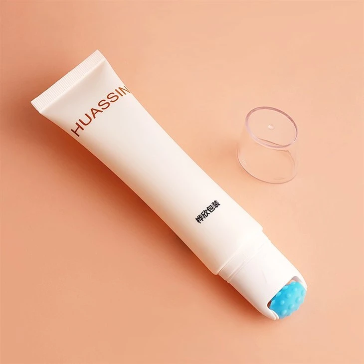 80ml Facial Skincare Cream Packaging Tube With Massage Applicator
