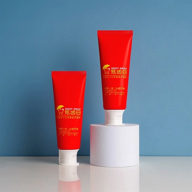80ml Manufacturer Cosmetic Packaging PE Laminated Packaging Skincare Container Toothpaste Tube Packaging Toothpaste Tube