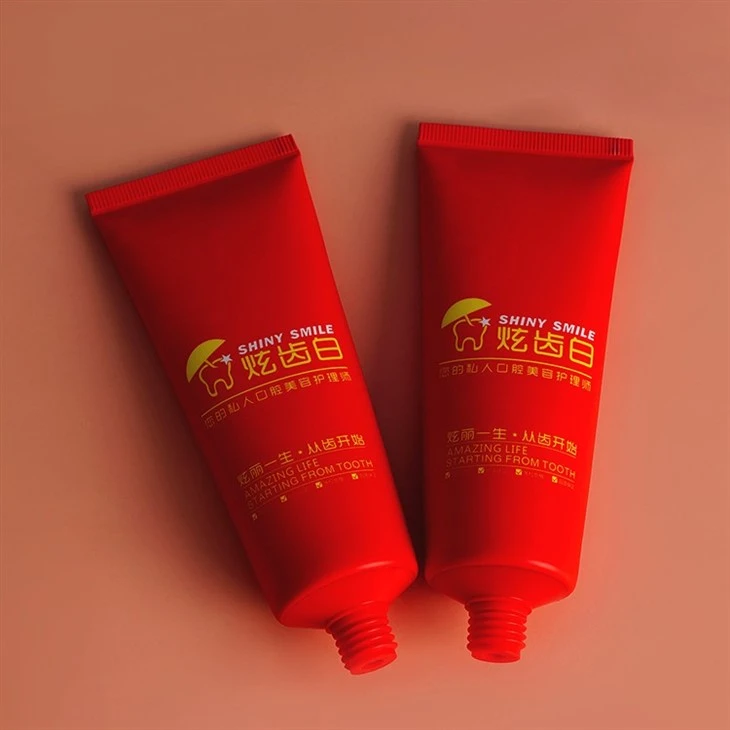 80ml Manufacturer Cosmetic Packaging PE Laminated Packaging Skincare Container Toothpaste Tube Packaging Toothpaste Tube