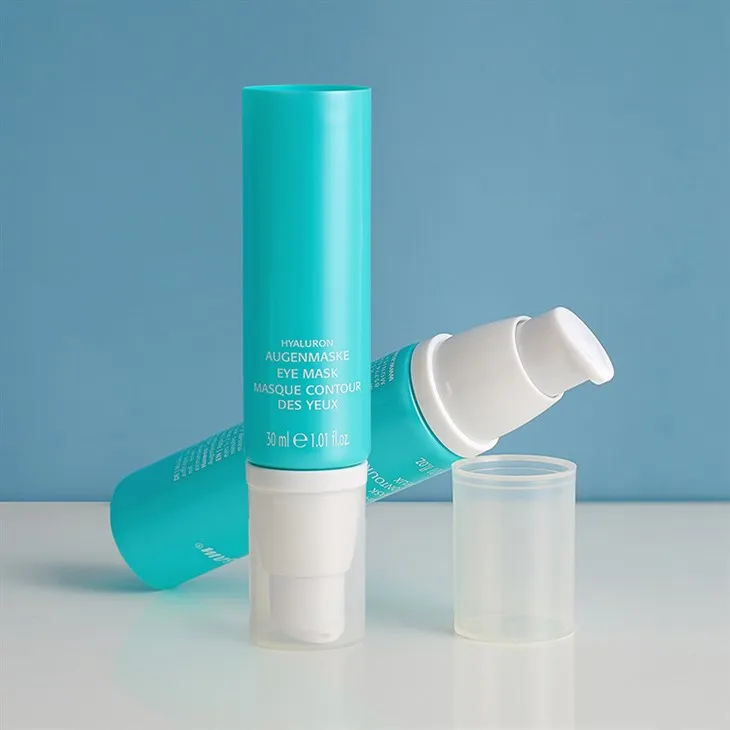 Cosmetics Packaging Plastic PE Eye Cream Sunscreen Cream Foundation Makeup Skincare Cream Container Airless Pump Tube