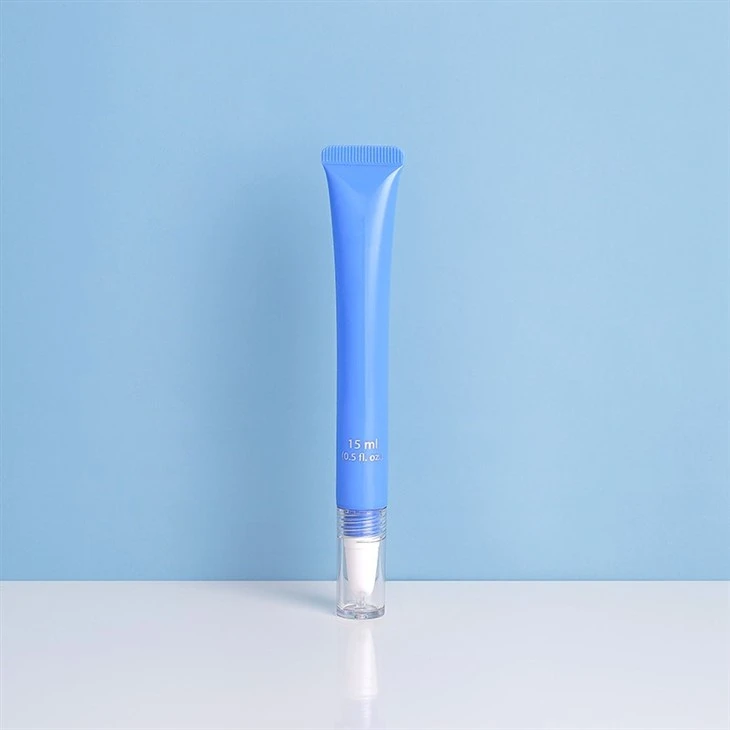 Customized Printing Color Cosmetic Plastic Packaging Applicator Eye Cream Tube Cosmetic Plastic Squeeze Tube