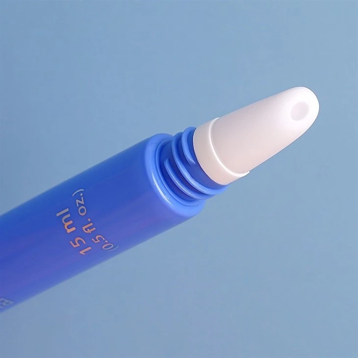Customized Printing Color Cosmetic Plastic Packaging Applicator Eye Cream Tube Cosmetic Plastic Squeeze Tube