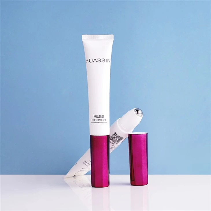 D19 Eye Cream Container Tube With Stainless Roll Applicator