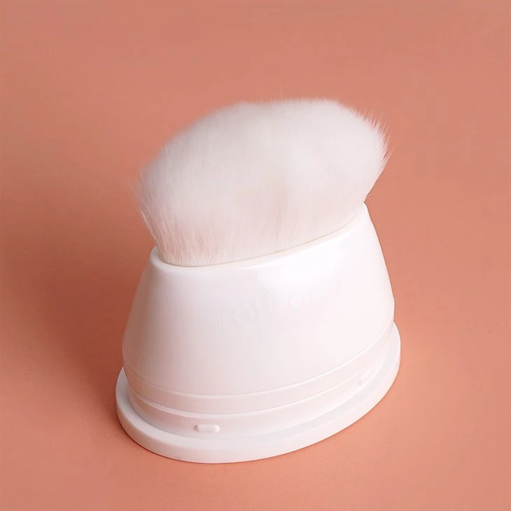 Empty Makeup Tool Squeeze Tube Cosmetic Packaging Soft Squeeze Face Wash Tube With Flocking Brush Applicator