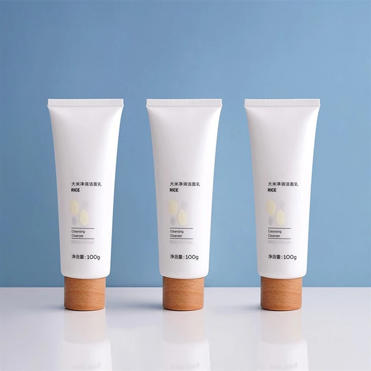 Facial Cleanser Wash Cream Container Tube With Screw-cap