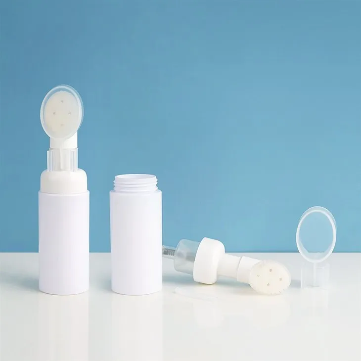 Foam Pump Packaging Bottle With Silicone Massage Brush best