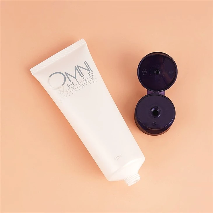 Glossy Cosmetics Shampoo Hair Conditioner Face Cleanser Tube With Flip-cap best