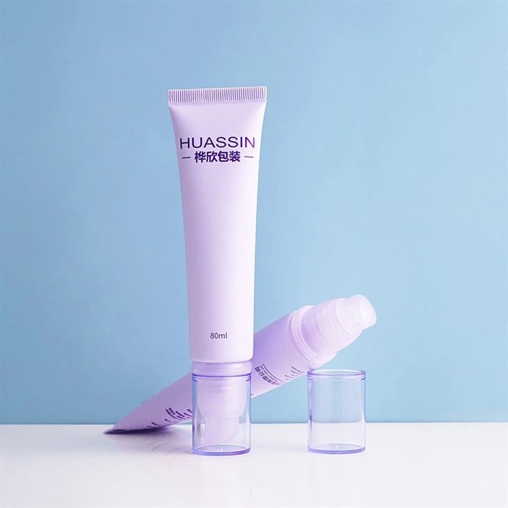 80ml Sunscreen BB CC Cream Face Cream Foundation Container Airless Pump Tubes