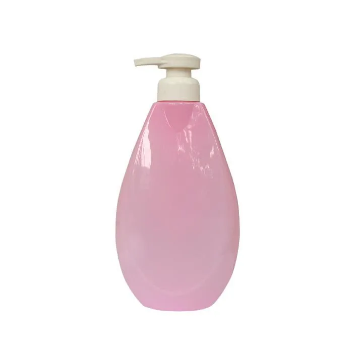 300ml 500ml 800ml White Empty Plastic Body Wash Bottle