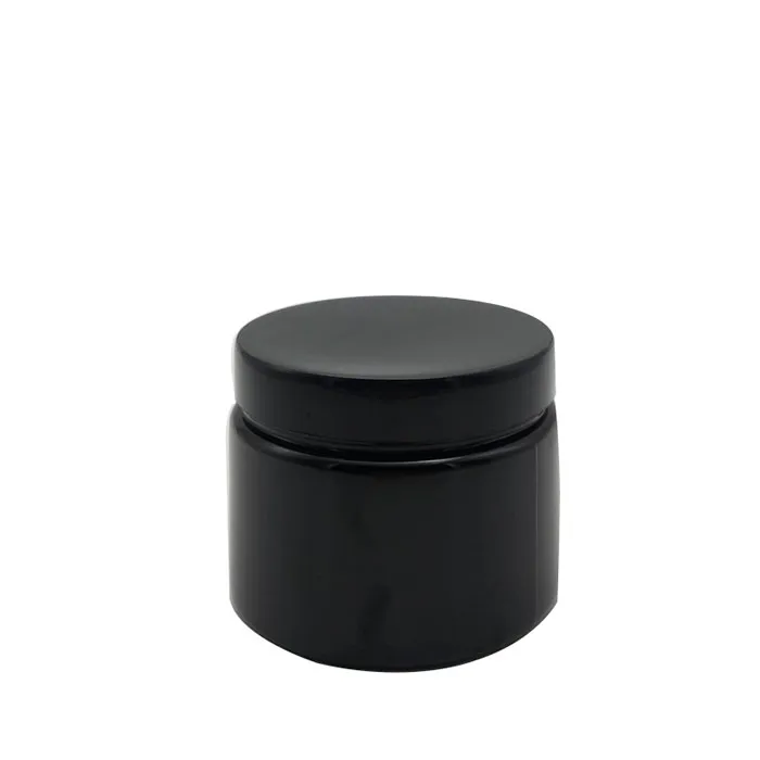 50 Oval Shape Factory Made Frosting Makeup Skin Care Cream Packaging Jar Container