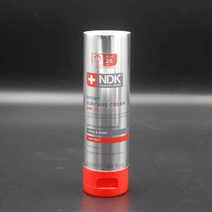 Suncare Cream Tube Packaging