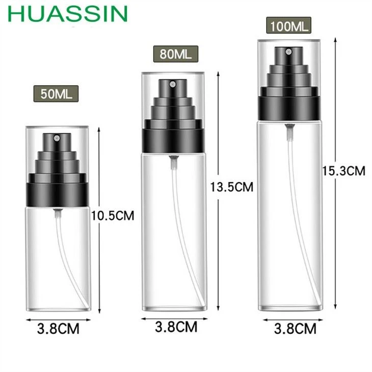 Clear Plastic Spray Bottle For Liquid