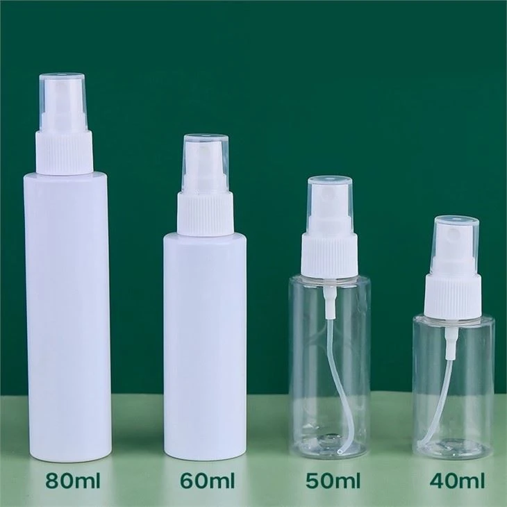 10ml 50ml 100ml Cosmetic Plastic Pet Spray Bottle
