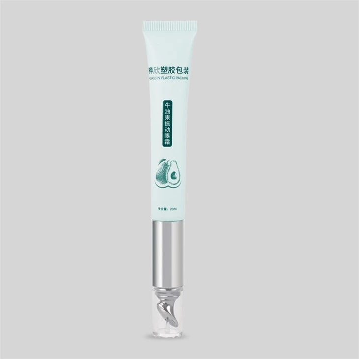 20ml Green Customized Vibrating Massage Head Eye Cream Tube
