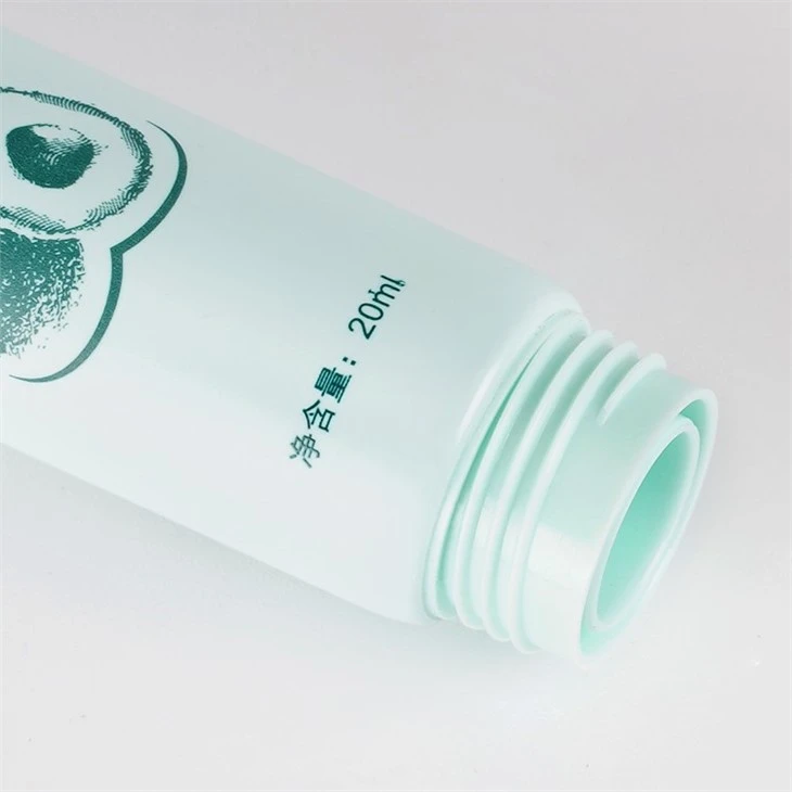 20ml Green Customized Vibrating Massage Head Eye Cream Tube