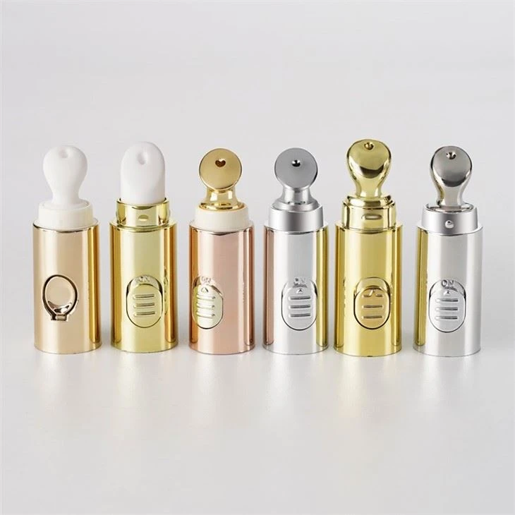 20ml Green Customized Vibrating Massage Head Eye Cream Tube
