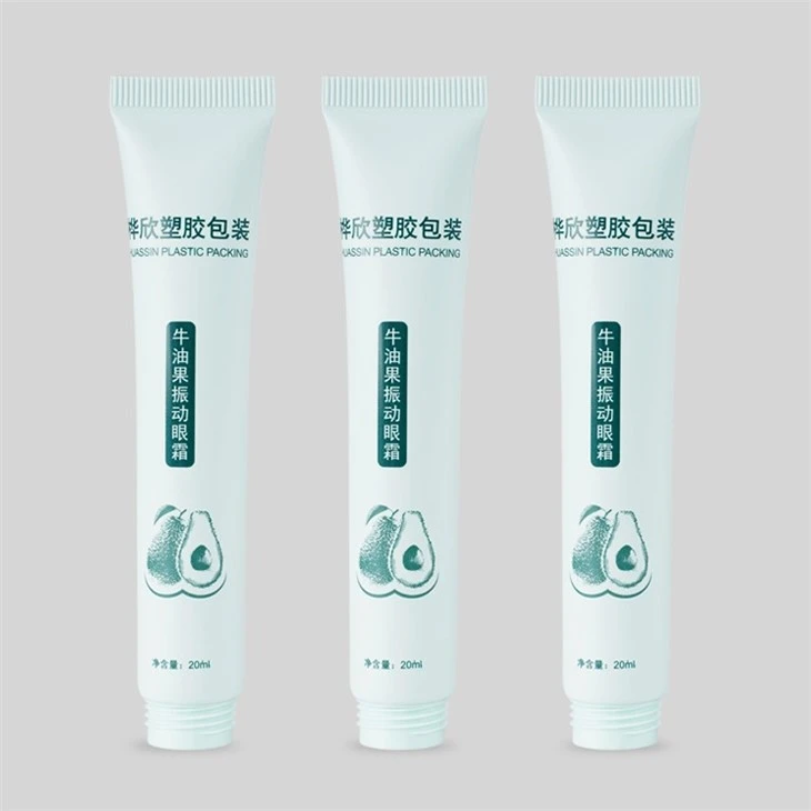20ml Green Customized Vibrating Massage Head Eye Cream Tube