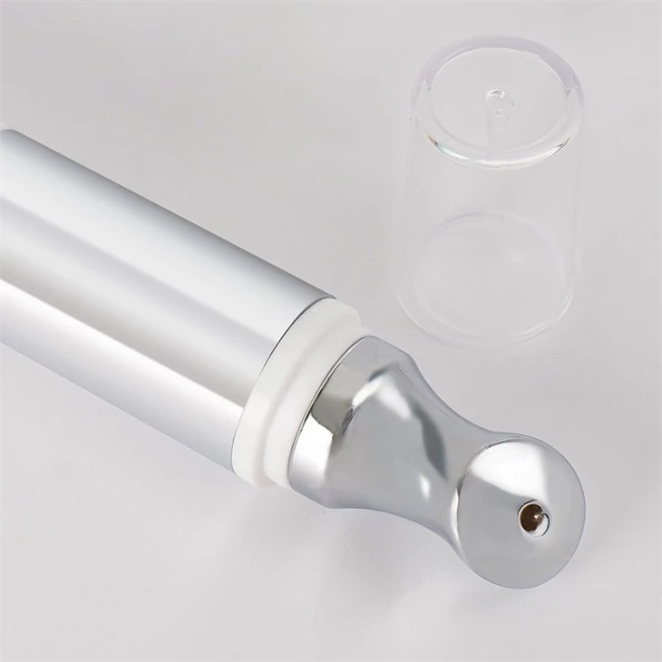 20ml Green Customized Vibrating Massage Head Eye Cream Tube
