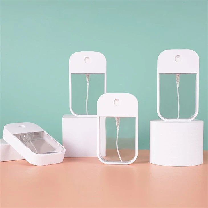 48ml 50ml Hot Sale Pet Petg Plastic Perfume Credit Card Shape Bottle